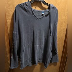 Old Navy Charcoal Pullover Hoodie